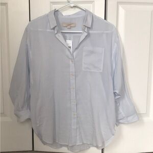 LOFT light Blue Shirt